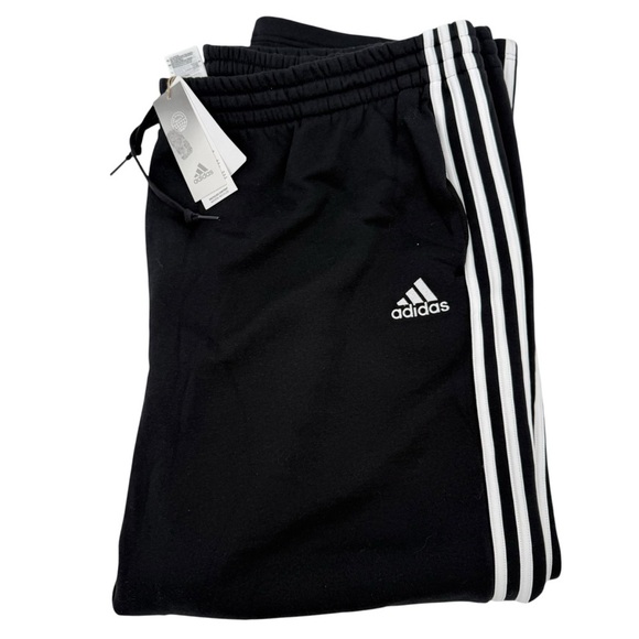 Adidas Men’s Size 4XL Multisport Sweat pants black soft fleece NWT - Picture 5 of 9